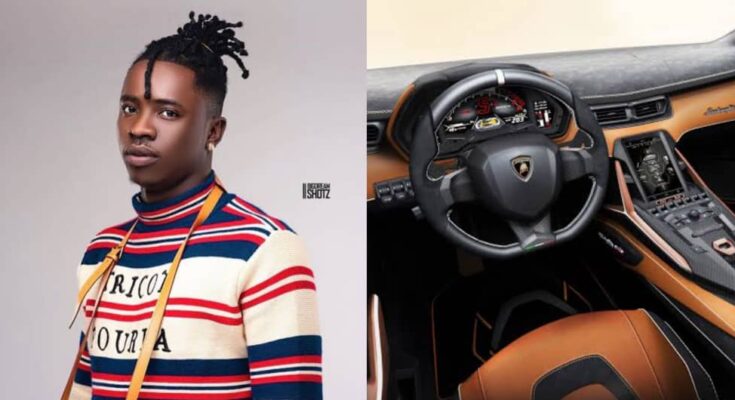 Na skit money? Netizens question Lord Lamba's Lamborghini ikejabird.com