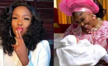 You can not waste my money:Actress Biola Bayo sleeps in her baby's cot:ikejabird.com