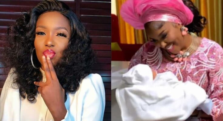 You can not waste my money:Actress Biola Bayo sleeps in her baby's cot:ikejabird.com