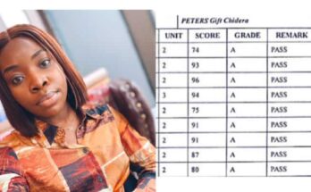 Brilliant Nigerian lady who graduated with honours in BSc, Masters, celebrates achievement | Ikejabird.com