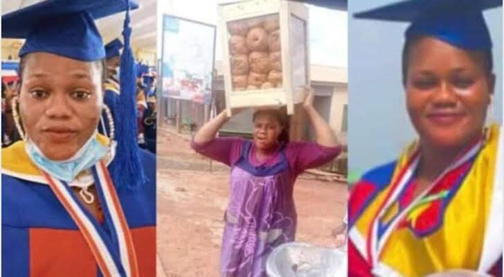 Young woman who hawked snacks to fund her university education graduates with honors | Ikejabird.com