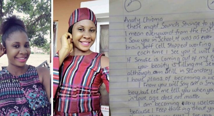 Nigerian secondary school student gushes over teacher in love letter | Ikejabird.com
