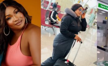 Laide Bakare astonished at new airport terminal in Lagos as she returns home | Ikejabird.com