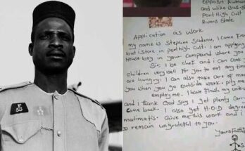 Application letter of a man seeking a job as a houseboy astounds many