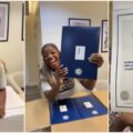 Plaque and certificate from Guinness World Record received and unboxed by Hilda Baci | Ikejabird.com