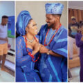 Tobi Bakre shows off dancing skills with wife |Ikejabird.com