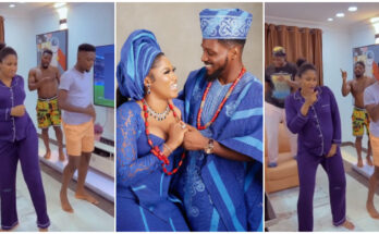 Tobi Bakre shows off dancing skills with wife |Ikejabird.com