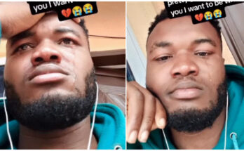 Nigerian man breaks down in heartwrenching tears as girlfriend breaks up with him |Ikejabird.com