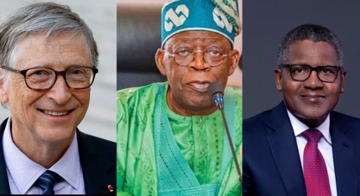 Dangote, Bill Gates set to meet President Tinubu on Monday:ikejabird.com