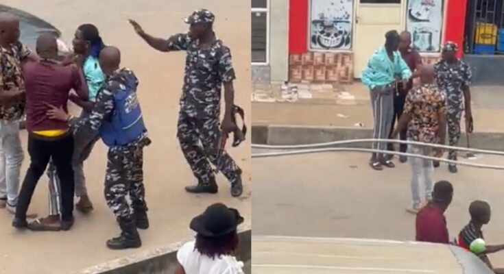 Police brutality: Nigerian Police beats a boy who refuses to surrender his phone:ikejabird.com