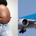 Baby no wan come for Naija :Woman gives birth on Lagos flight to Netherlands:ikejabird.com
