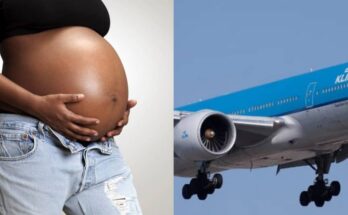 Baby no wan come for Naija :Woman gives birth on Lagos flight to Netherlands:ikejabird.com