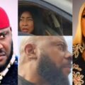 Yul Edochie drags car key from second wife Judy Austin | Ikejabird.com