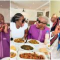 Enioluwa screams as Hilda Baci tries to give him dog meat | Ikejabird.com