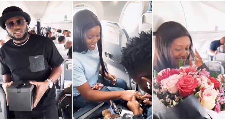 Nigerian man proposes to girlfriend with the help of comedian I Go Save | Ikejabird.com