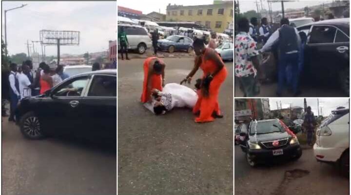 Bride suffers humiliation on her wedding day after promising two men marriage