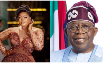 Actress Eniola Badmus supports Tinubu |Ikeajabird.com