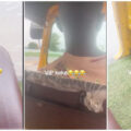 Tricycle rider redesigns interior of vehicle with grass carpet |Ikejabird.com