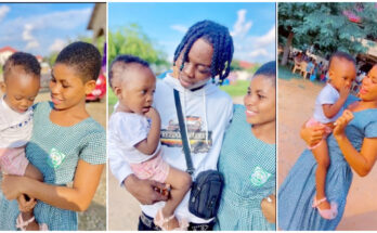 Lady who gives birth at a young age continues education |Ikejabird.com