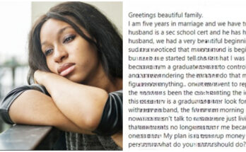 Nigerian woman explains why her husband cheats on her |Ikejabird.com