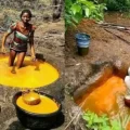 Cringe-worthy photo of how palm oil processing emerges, netizens  react