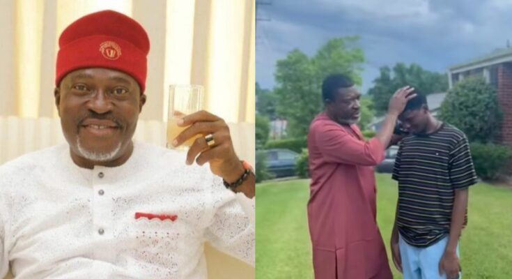 You will continue to be a he: Kanayo O Kanayo’s prays for his son as he travels abroad