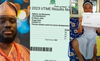 After the interview, by JAMB spokesman who talked at length about how he thinks Mmesoma doctored her result and frauded Nigerians to pity her, a Nigerian man, @eyi-Nupe, determined to uncover the truth, decided to scan the QR code:ikejabird.com