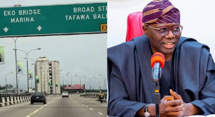 Just In: Sanwo-Olu reopens Eko bridge destroyed by fire:ikejabird.com