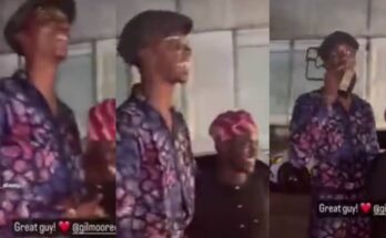 The height of friendship: Netizens react to skitmakers Layi and Gilmore meetup | Ikejabird.com
