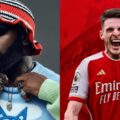 Odumodublvck don hit jackpot :Netizens reacts Arsenal features Odumodublvck’s song for Declan Rice’s announcement | Ikejajbird.com