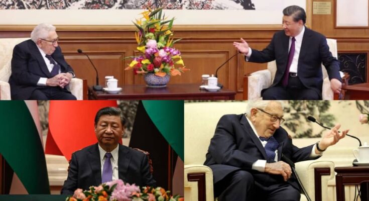 They never forget their old friends: Chinese President Xi Jinping meets Henry Kissinger | Ikejabird.com