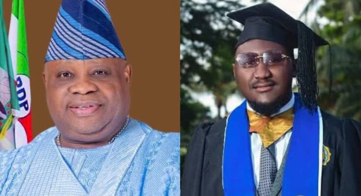 Governor Ademola Adeleke appoints his nephew as a state statutory board chairman | Ikejabird.com