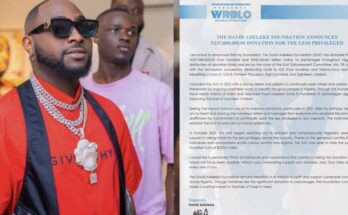 Davido donates N237m to Nigerian orphanages