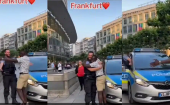 Nigerian man announces plan to replicate in Oshodi, video of civilian asking to hug a policeman