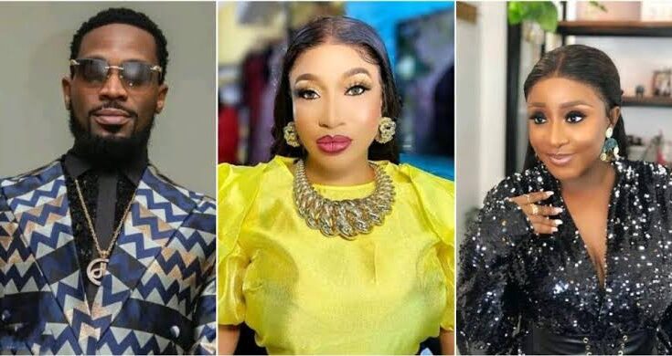 Tonto Dike calls out Ini Edo, D'banj