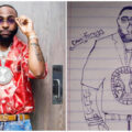 Massive reactions as Nigerian artist draws Davido |Ikejabird.com