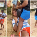 Lady beaten mercilessly after using friends’ savings to buy iPhone |Ikejabird.com