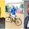 Daniel Regha speaks on man riding bicycle from Benue to see Davido |Ikejabird.com