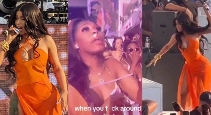 Wahala be like mic: Female fan reports Cardi B to police | Ikejabird.com