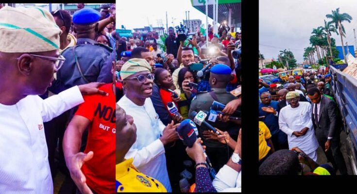 Lagos Governor Sanwo Olu visits crash site:ikejabird.com