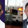 Nigerian comedian AY, also known as Ayodeji Makun, was scared when his Lagos crib caught fire on Sunday:ikejabird.com
