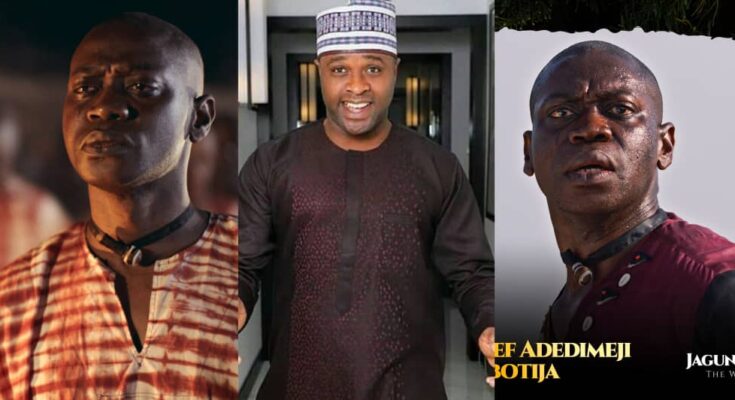The highly anticipated Yoruba film, 'Jagun Jagun,' has finally made its debut on August 10, 2023, exclusively on Netflix. Lateef Adedimeji, a remarkable talent in the entertainment world, expressed his sincere thanks to Femi Adebayo for standing by him with unwavering support and motivation during the entire filming journey. Lateef opened up about the challenges he faced, including injuring his leg during the initial action scene. Despite the pain, Lateef displayed incredible resilience, even shedding tears when the director signaled the start of filming:ikejabird.com