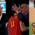 Spanish FA president kisses Spain player Jennifer Hermoso on World Cup final trophy stage:ikejabird.com