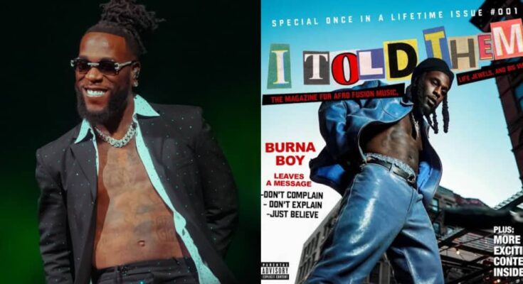 "Another grammy"- Reactions as Burna Boy drops 'I Told Them' album |Ikejabird.com