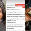 Nigerian company advertises tech job that requires 28 years of work experience