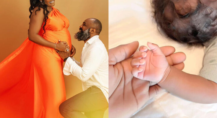 Actor Ifeanyi Kalu and wife, Nicole, welcome their first child