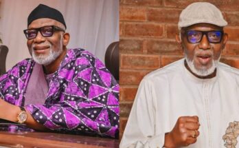 Governor Akeredolu of Ondo State resumes duty after medical leave |Ikejabird.com