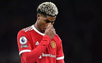 Manchester United forward, Marcus Rashford was involved in a car accident after a Premier League match against Burnley on Saturday.