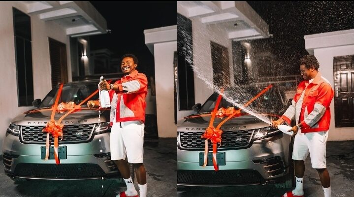 "It's raining range rover"- Reactions as skit maker, Nasty Blaq acquires new Range Rover | Ikejabird.com
