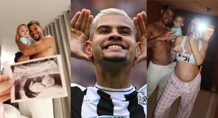 EPL baby: "Newcastle United's Bruno Guimaraes, his wife anticipates arrival of second child:ikejabird.com